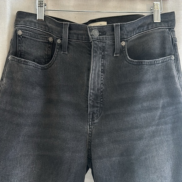 Madewell Slim Demi-Boot Black Jeans - Picture 3 of 5